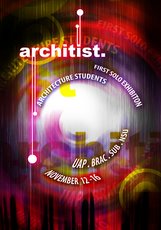 Architist exhiition of art work by architects and students in Dhaka